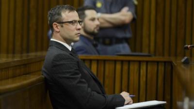 Oscar Pistorius in court