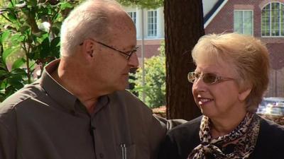 US Ebola survivor Nancy Writebol and her husband David