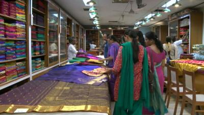 Nalli Silks shop