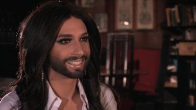 Bearded drag queen Conchita Wurst talks