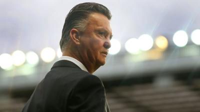 Manchester United manager Louis van Gaal