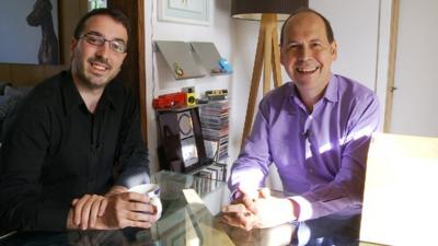 Rory Cellan-Jones and privacy expert George Danezis