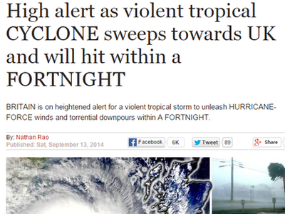 Daily Express website