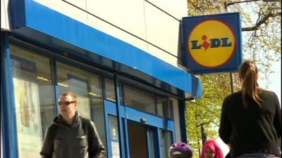 Lidl in Frankfurt