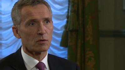 Former Norwegian Prime Minister Jens Stoltenberg