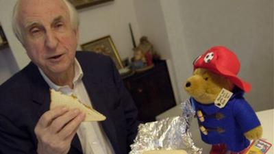 Michael Bond and Paddington