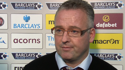 Aston Villa manager Paul Lambert