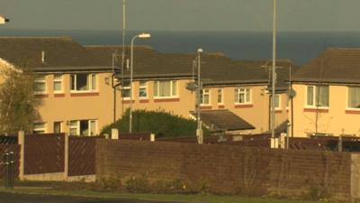 The Peulwys estate near Colwyn Bay