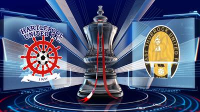Hartlepool v East Thurrock United