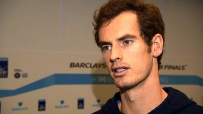 British tennis player Andy Murray