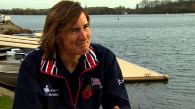 Olympic rowing champion Katherine Grainger