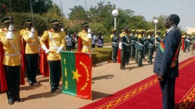 Michel Kafando, interim president, Burkina Faso