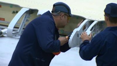 Airbus workers in Broughton