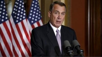 Republican Speaker of the House John Boehner