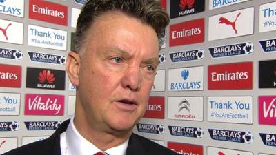 Manchester United manager Louis van Gaal