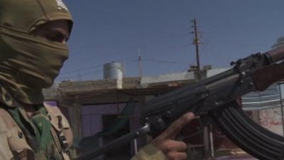 Fighter in northern Iraq