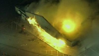 Pharmacy burns in Ferguson