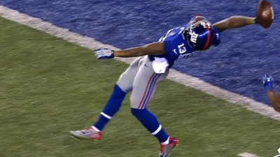 NFL: New York Giants' Odell Beckham Jr's stunning catch