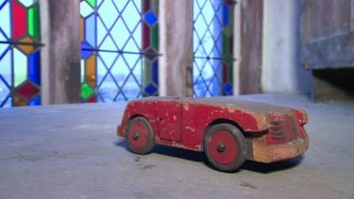 Car found in secret church room