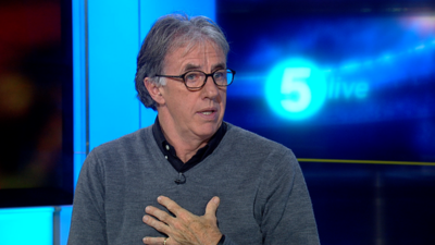 BBC football pundit Mark Lawrenson