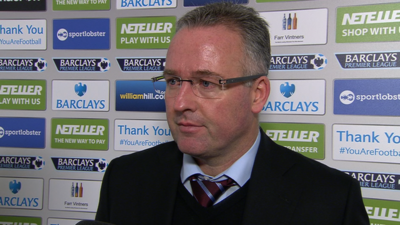 Aston Villa boss Paul Lambert