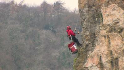 Man abseiling down Avon Gorge in search for missing baby