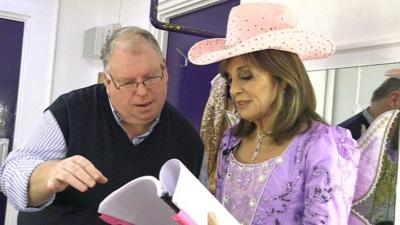 Eric Potts and Linda Gray