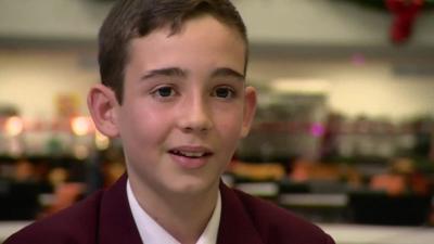 Pupil from New Charter Academy in Ashton-under-Lyne