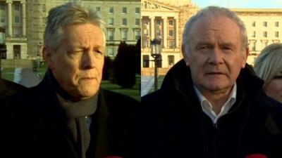 Peter Robinson, Martin McGuinness