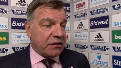 West Ham boss Sam Allardyce