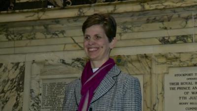 Reverend Libby Lane, the new Bishop of Stockport