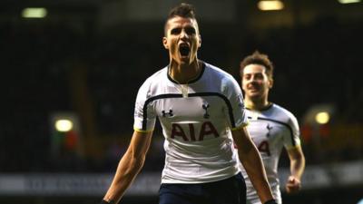 Tottenham's Erik Lamela