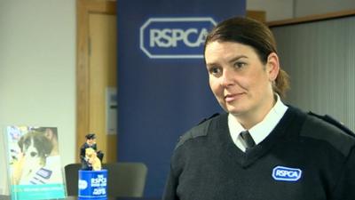 RSPCA inspector Nicola Johnson