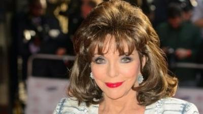 Joan Collins - file image