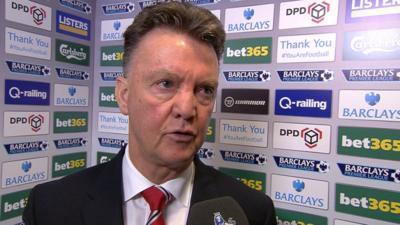 Manchester United boss Louis van Gaal