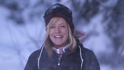 Jenny Jones on Ski Sunday