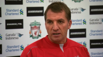 Liverpool boss Brendan Rodgers