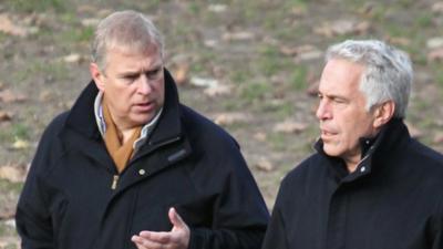 Prince Andrew and Jeffrey Epstein