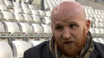 Former professional footballer John Hartson