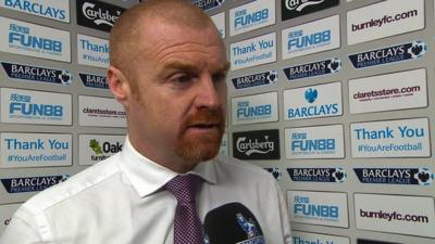 Burnley manager Sean Dyche