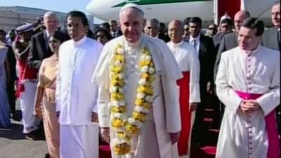 Pope Francis in Sri Lanka