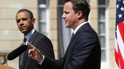 Barack Obama and David Cameron