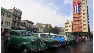 Vintage cars in Cuba