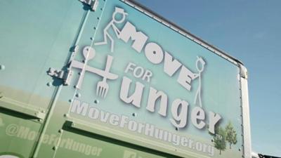 Move for Hunger Sign