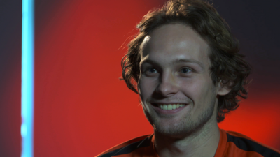 Daley Blind speaking to BBC Sport