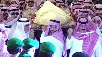 The funeral of King Abdullah of Saudi Arabia