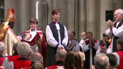 Libby Lane has been ordained as the Church of England's first female bishop