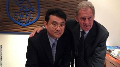 Dejphon Chansiri and Milan Mandaric