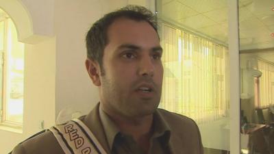 Afghan cricket team captain, Mohammad Nabi