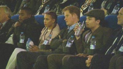 Prince Harry at Nottingham Cornerhouse